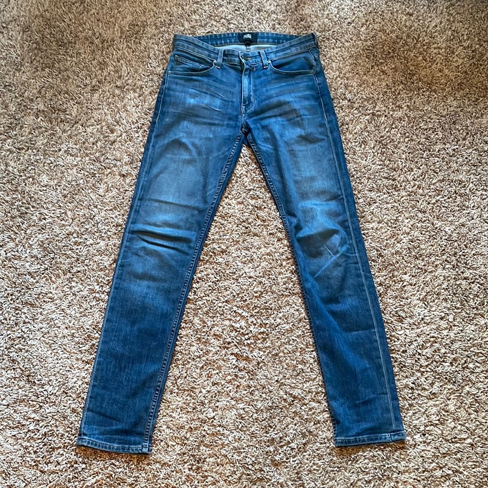 Paige slim straight leg jeans